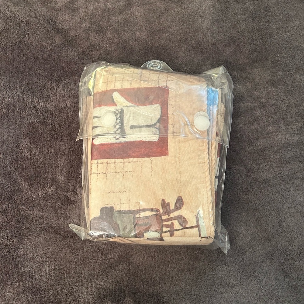Golf Theme Shower Curtain Set NWT